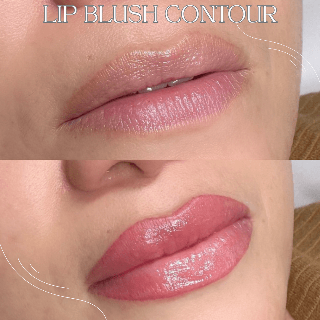 Enhance your natural beauty with our Lip Blush Contour treatment! This semi-permanent makeup gently defines and adds a soft, long-lasting tint to your lips, creating a fuller, more balanced look.