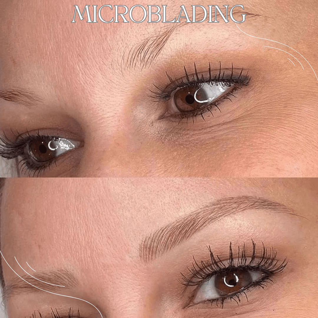 Enhance your natural beauty with perfectly sculpted, effortlessly beautiful eyebrows! PMU Microblading is a semi-permanent solution designed to give you the brows of your dreams. Using advanced techniques and ultra-precise tools, we create fine, hair-like strokes that mimic your natural brow hairs for a flawless, long-lasting look.